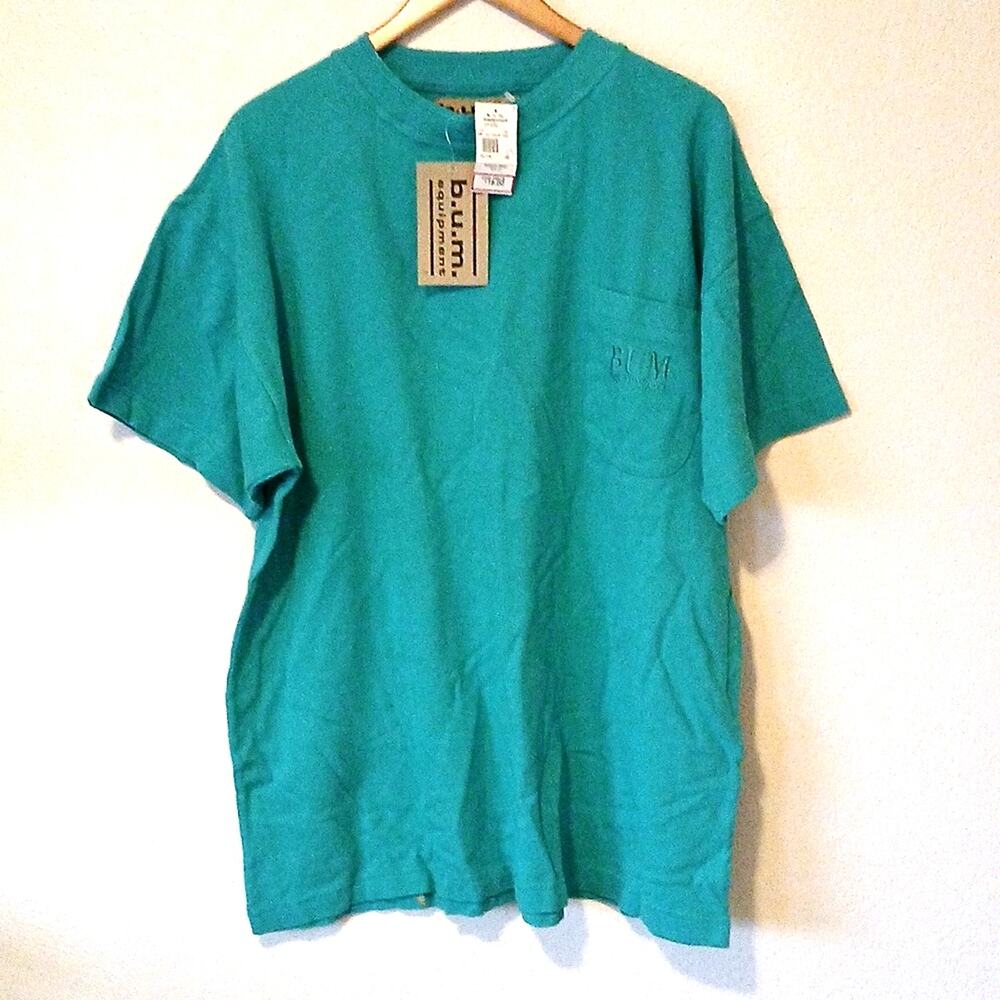 Vintage Deadstock Green BUM Equipment Oversized Shirt